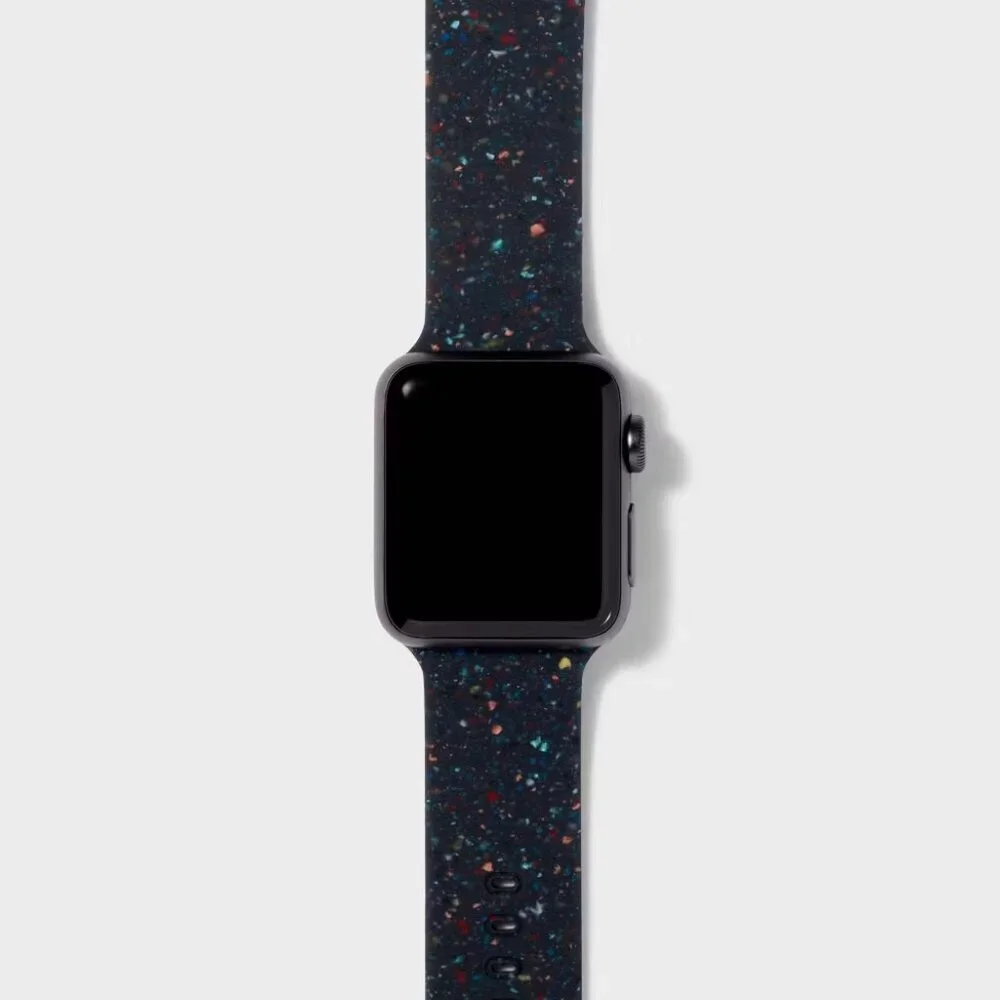 Apple Watch Silicone Band 38/40/41mm - heyday Black Speckle